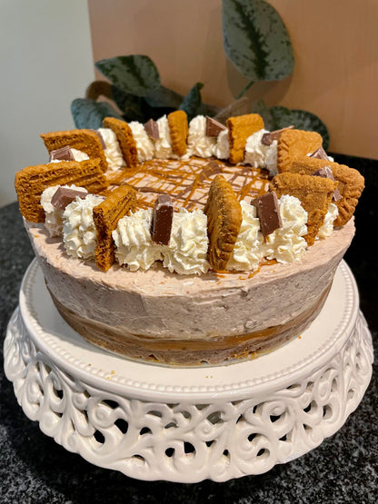 Milk Chocolate & Biscoff Cheesecake