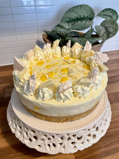 White Chocolate & Lemon Cheesecake